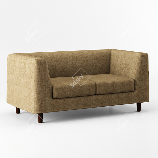 Modern Mesh Rubik Sofa 3D model image 1