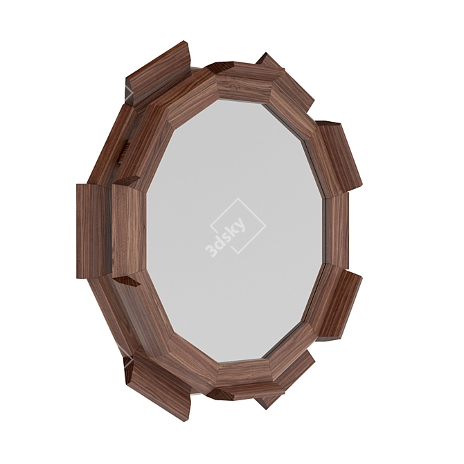 Reflective Beauty Mirror 3D model image 3