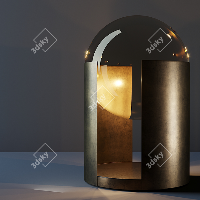 Elegant Softwing Table Lamp 3D model image 1