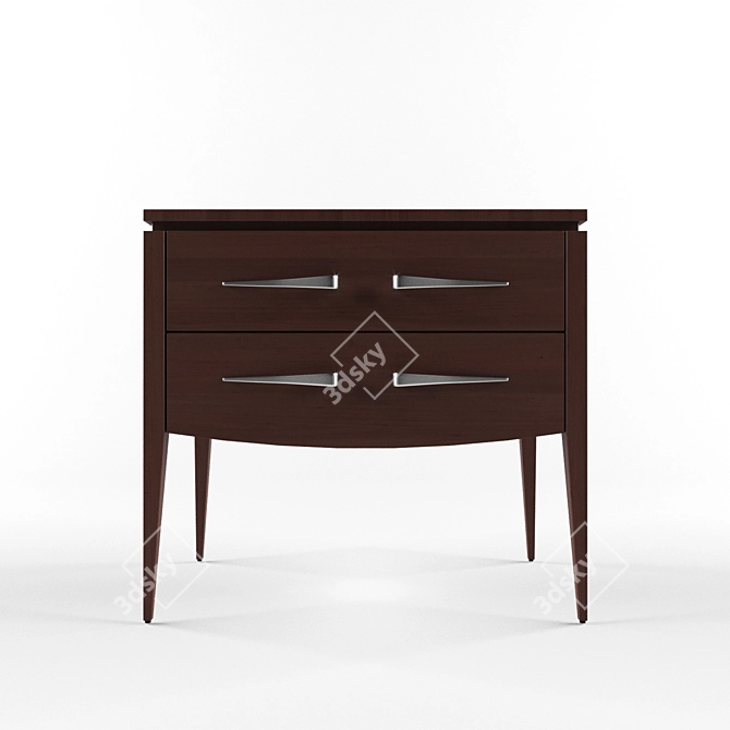 Vintage Bentley-inspired Christopher Guy RIVOLI Sideboard 3D model image 2