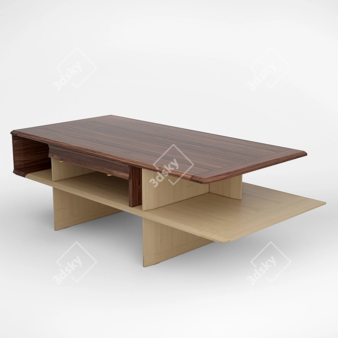 Argosy OM Coffee Table 3D model image 1