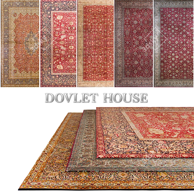 Carpets DOVLET HOUSE Collection - Part 12

Luxurious Silk Rugs for a Touch of Elegance 3D model image 1