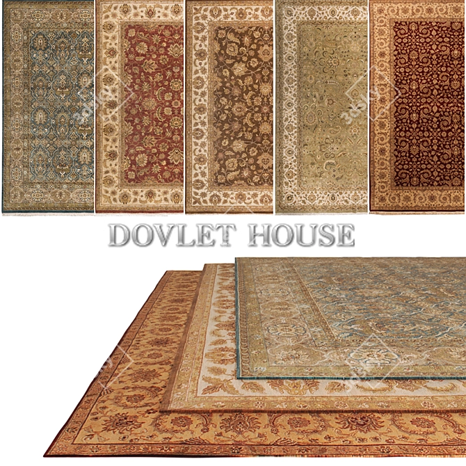 Carpets DOVLET HOUSE 5-Piece Set

Luxurious Carpets Collection 3D model image 1