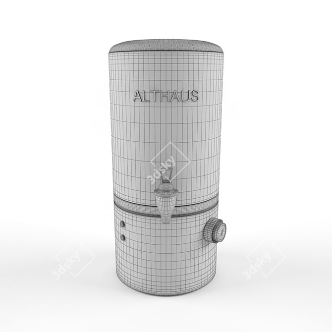 Manual Fill Boiler 10 - Convenient and Efficient 3D model image 2