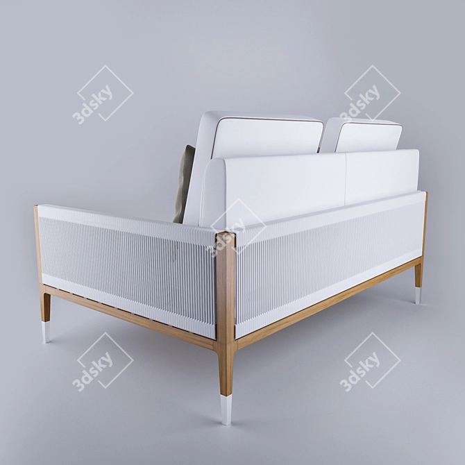 Smania Amalfi Outdoor Sofa 3D model image 2