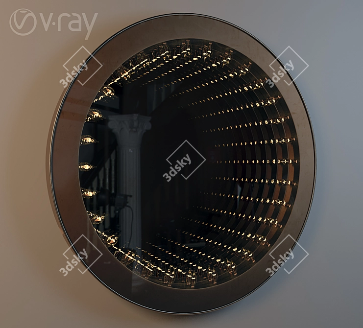 Infinity Mirror: Vray - Stylish Reflective Décor 3D model image 1