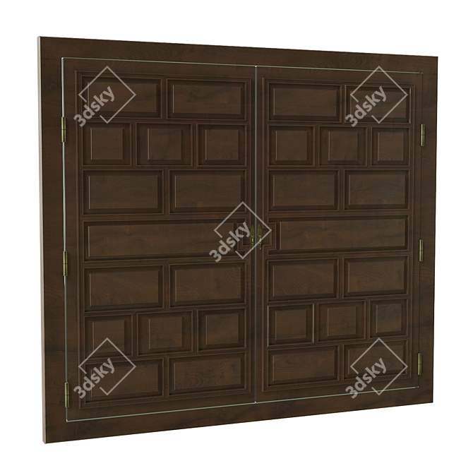 Spanish Manufacturer's Large 2013 Door 3D model image 1