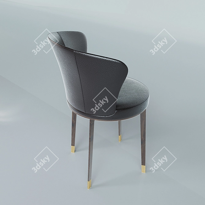 Elevate Your Space: Giorgetti Ode Chair 3D model image 3