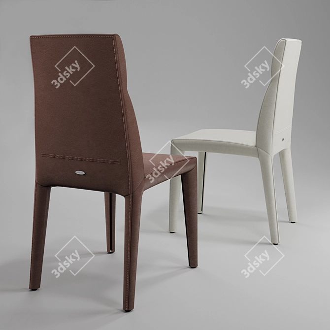 Agatha Flex Chair by Cattelan Italia 3D model image 2