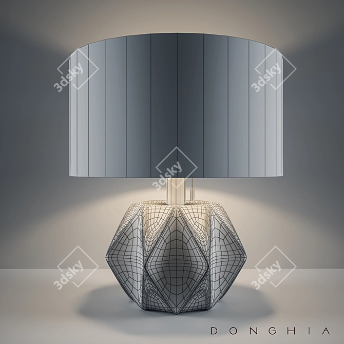 Donghia Prong Table Lamp: 3D Model 3D model image 2