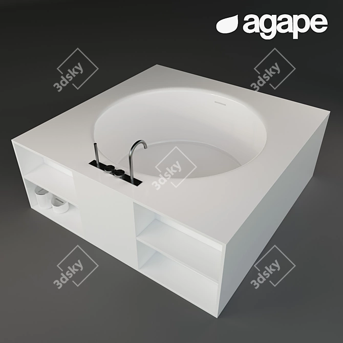 Luxurious Agape In Out + CEA GIO29 3D model image 1