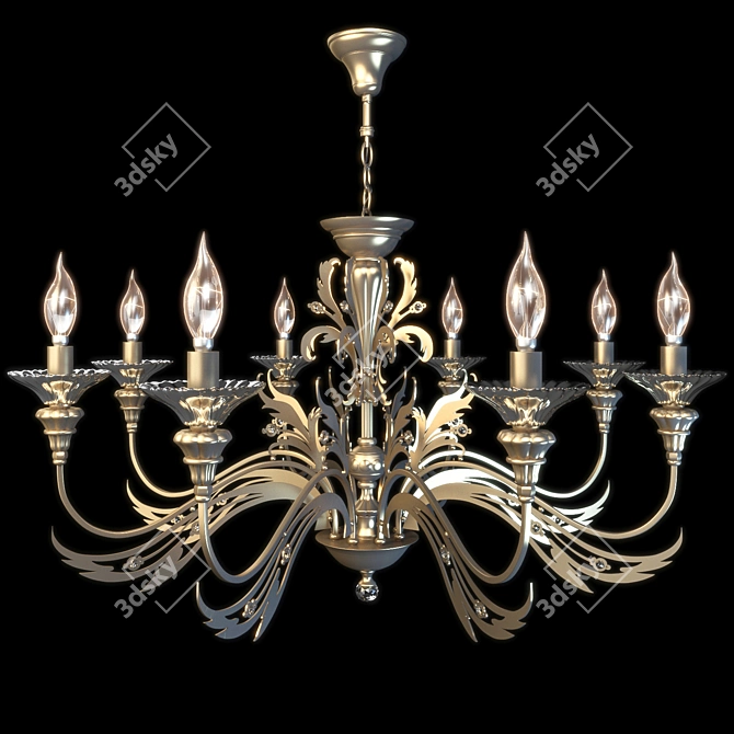 Elegant Maytoni Coperto Chandelier 3D model image 1