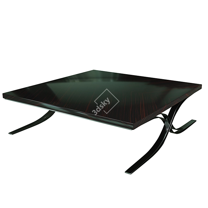 Mariner Coffee Table - Stylish and Versatile 3D model image 1