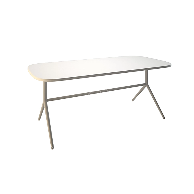 Elegant Oppeby Table 3D model image 1