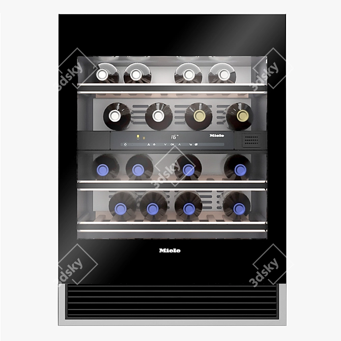 Miele KWT 6322 UG: Undercounter Wine Cooler 3D model image 1