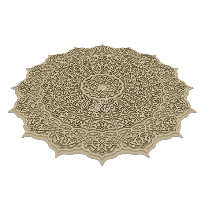 Arabesque: Interior Artistry 3D model image 2