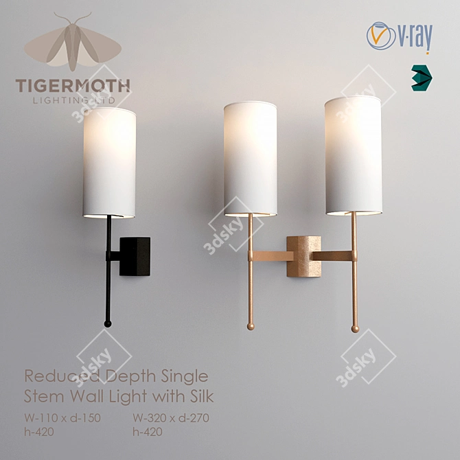 Tigermotn Stem Lighting Collection 3D model image 3
