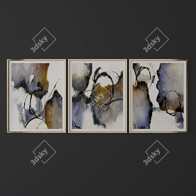  Contemporary Art Set - Set of 20 Modern Designs 3D model image 3