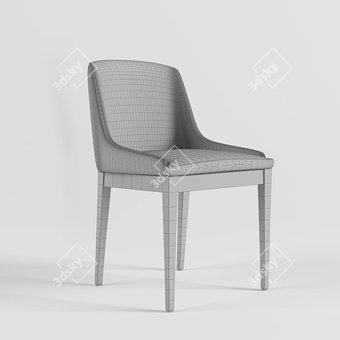 Modern Marilyn LG Chair - Italian Design 3D model image 3