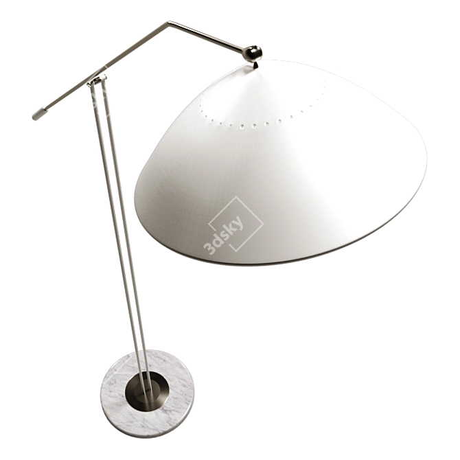 Modern Floor Lamp for Stylish Interior 3D model image 3