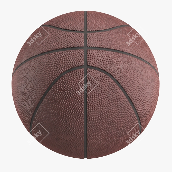 Polygonal Basketball Ball: V-Ray, Textured, 3ds Max 2010
V-Ray Basketball Ball: High-Quality Text 3D model image 1