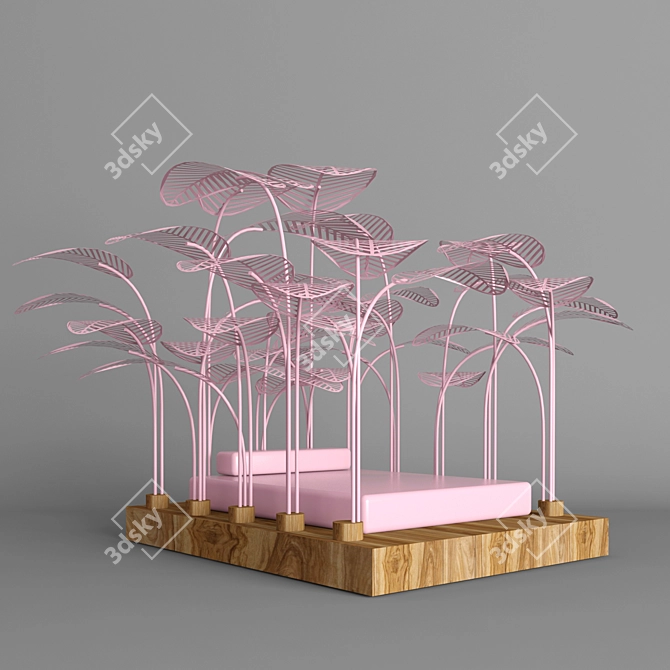 Le Refuge: Outdoor Oasis 3D model image 1
