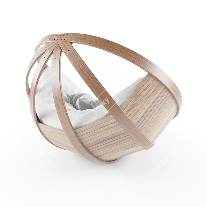 Elegant Circular Seating Solution 3D model image 3