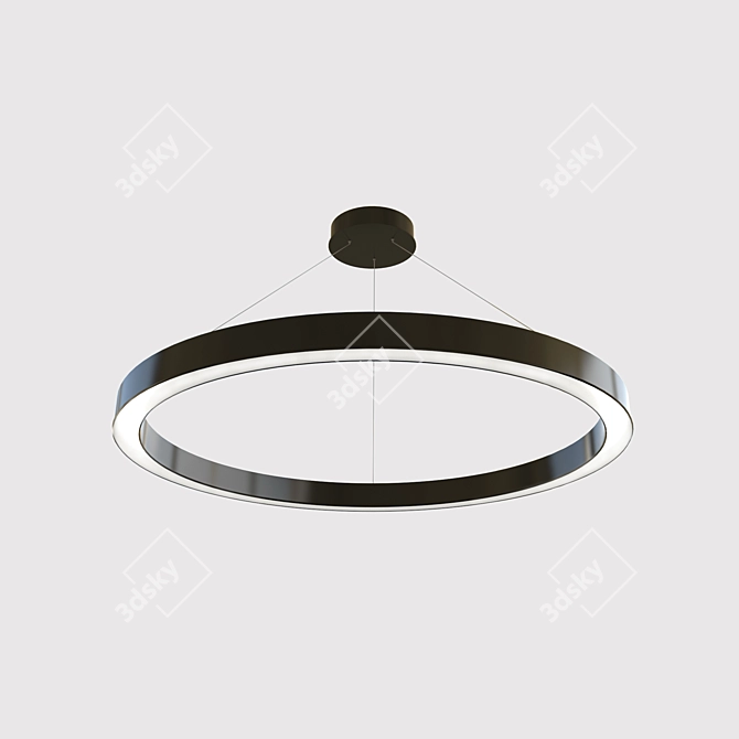 Modern Pendant Light: Stary 3D model image 1