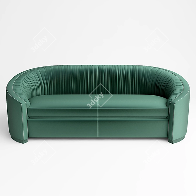 Elevate Your Space: Mitte Sofa! 3D model image 1
