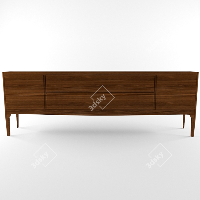 Natuzzi Fortuna 2011 3D Sofa 3D model image 3