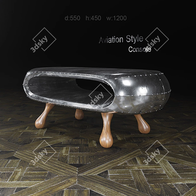 Aviator Fuselage Console 3D model image 2