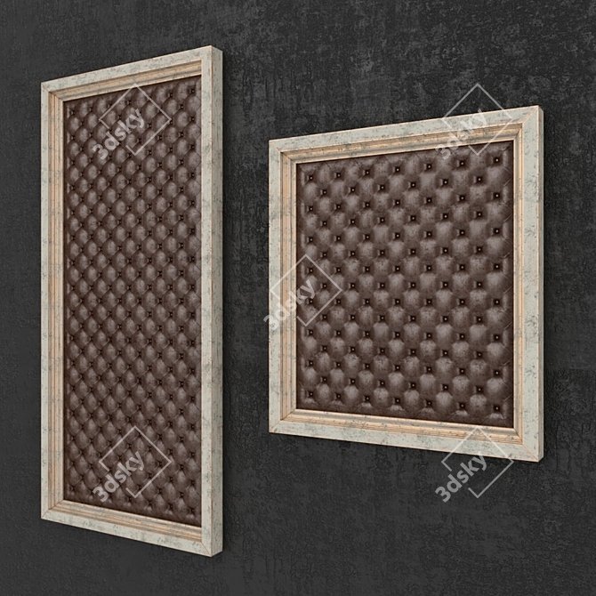 Versatile Decorative Wall Panel 3D model image 2