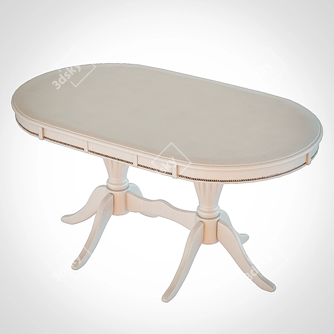 Anjelica Bianco Modern Designer Table 3D model image 2