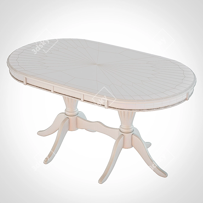 Anjelica Bianco Modern Designer Table 3D model image 3