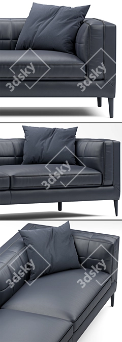 Maxalto Sofa Dives: Ultimate Comfort 3D model image 2