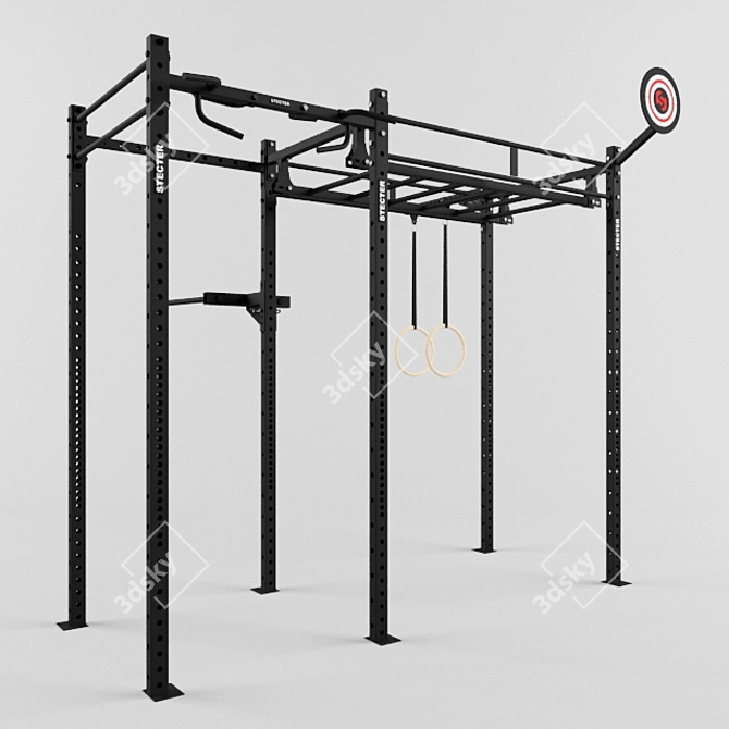 Versatile Training Frame 3D model image 1