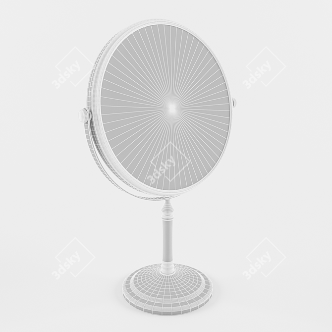 Raiber RMM-1116 Cosmetic Mirror: Exceptional Style & Clarity 3D model image 2