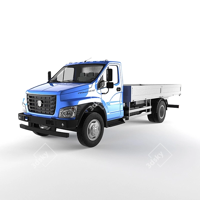 Next-Level GAZon Truck Model 3D model image 1