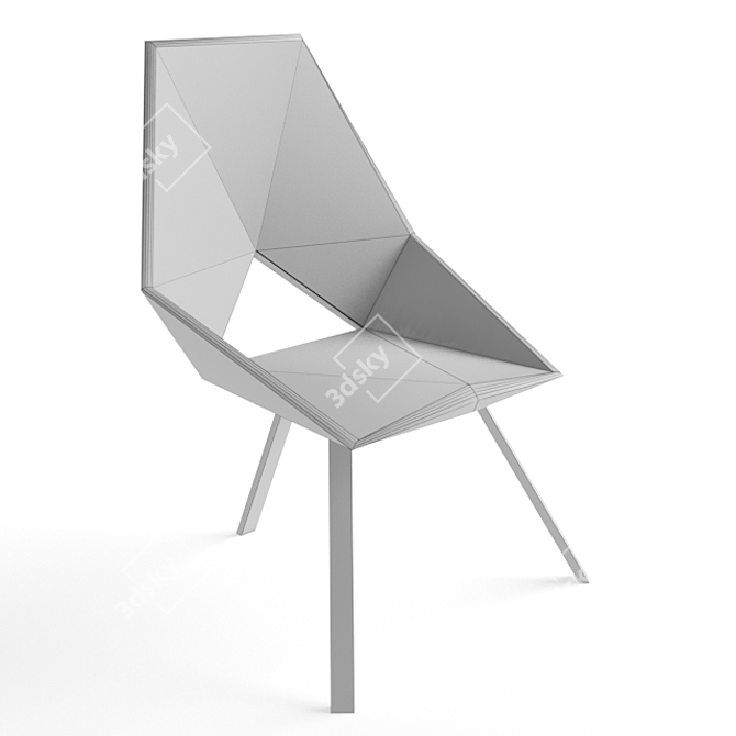 Ángeles Chair - Rui Tomás | Modern Designer Furniture 3D model image 2