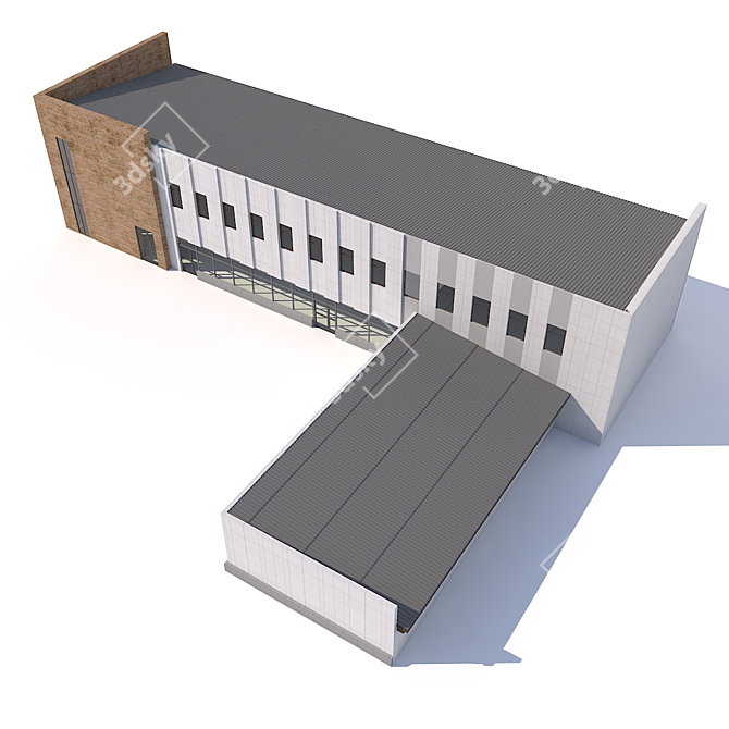 One-Stop Auto Shop 3D model image 2