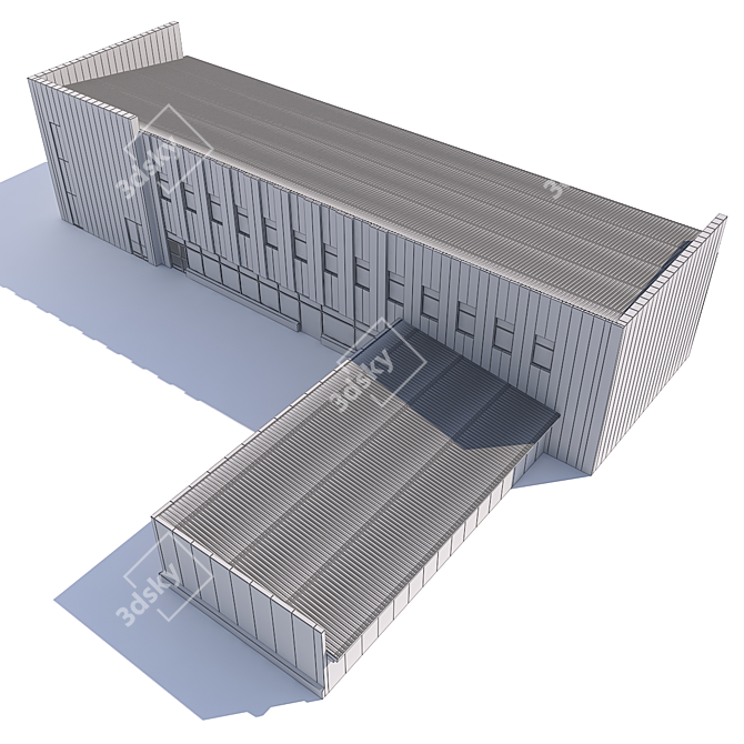 One-Stop Auto Shop 3D model image 3