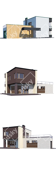 Versatile ABS House Design 3D model image 3