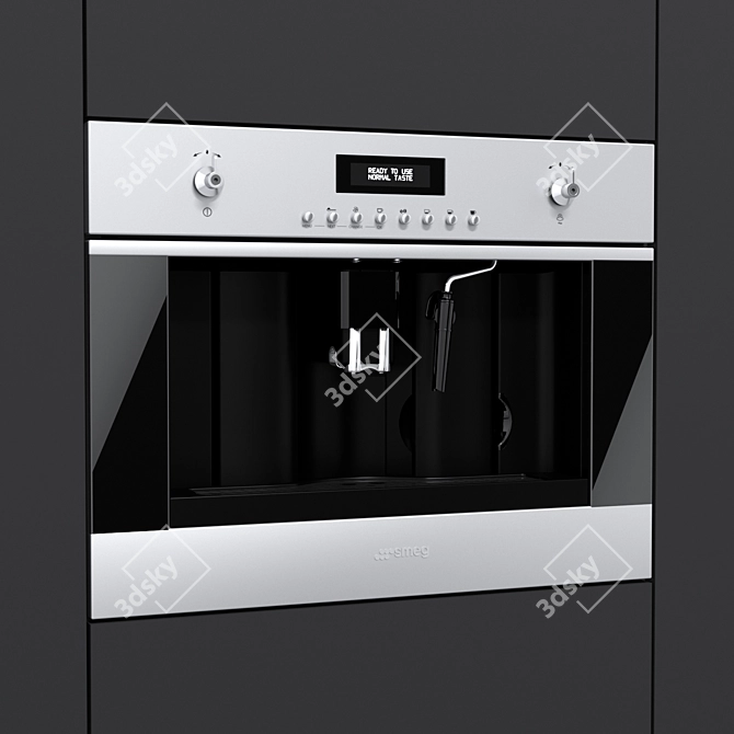 Sleek and Powerful: Smeg CMS645X 3D model image 2