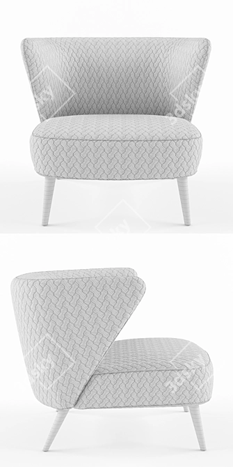 Roche Bobois Matador: Contemporary Elegance 3D model image 3