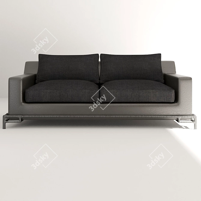 LIAIGRE Erudit Sofa: Luxurious Elegance 3D model image 1