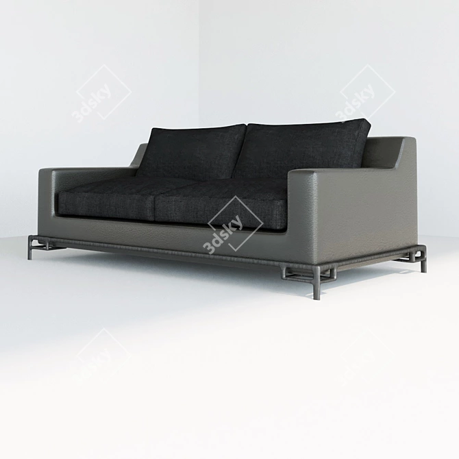 LIAIGRE Erudit Sofa: Luxurious Elegance 3D model image 2