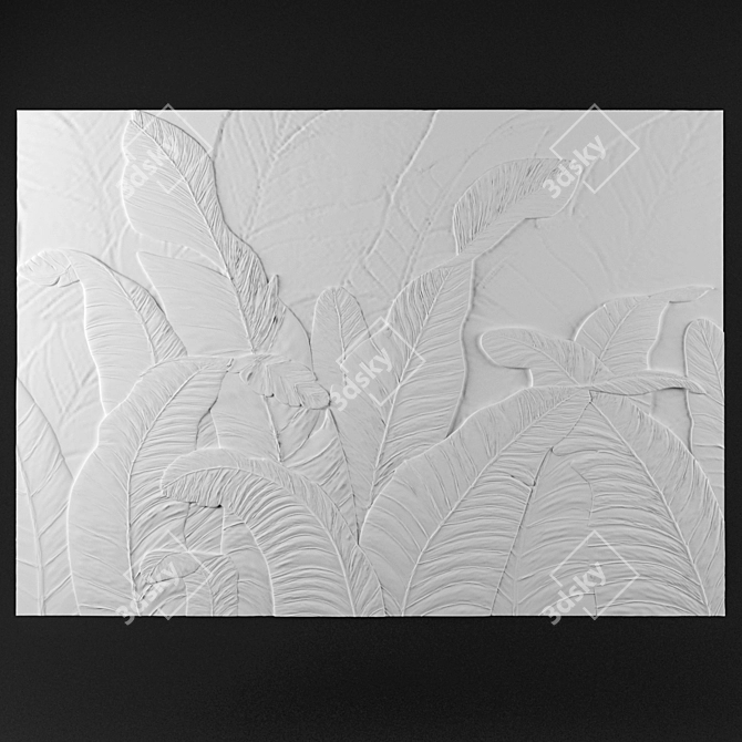 Unique 3D Basrelief - B-41 3D model image 1