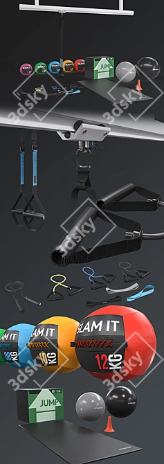 Pro Series Freestyle Kit 3D model image 2