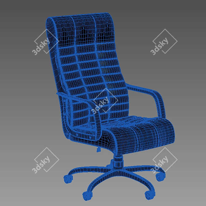 ErgoPro Office Chair 3D model image 3