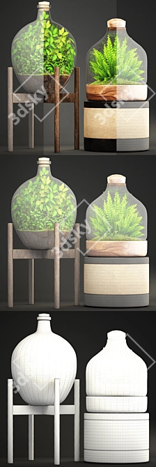 Exquisite Indoor Green Collection 3D model image 3